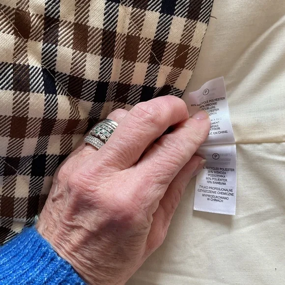 House of Harlow 1960 Plaid Blazer - Black and White NWT S - Picture 8 of 8